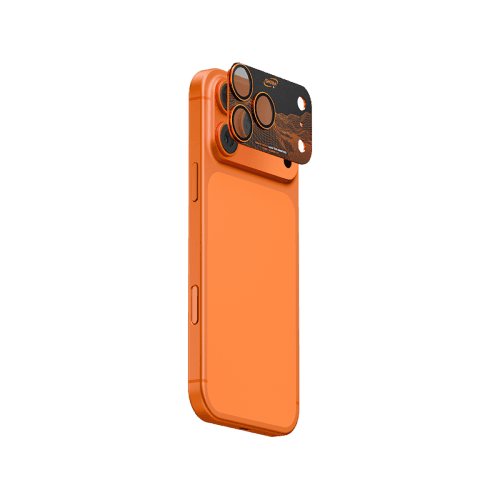 SkinArma Sonix Aluminium Camera Lens Protector for iPhone 17 Pro - Orange
