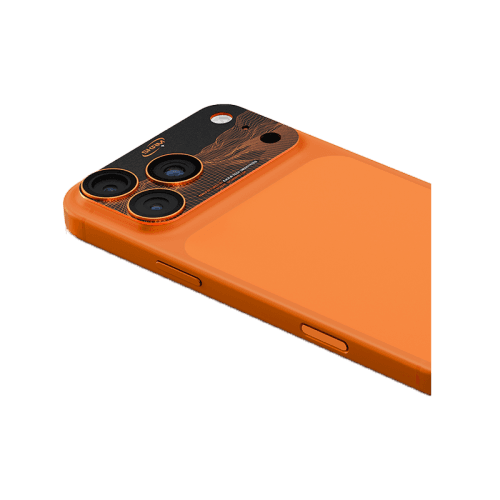 SkinArma Sonix Aluminium Camera Lens Protector for iPhone 17 Pro - Orange