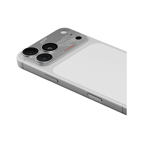 SkinArma Sonix Aluminium Camera Lens Protector for iPhone 17 Pro Max - Silver