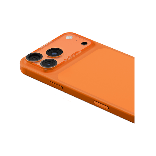 SkinArma Magma Full Matte Camera Lens Protector for iPhone 17 Pro - Orange