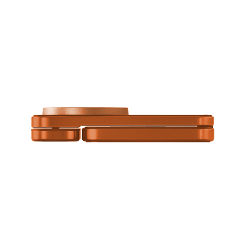 Energea MagTrio2 3 in 1 Foldable Magnetic Fast Wireless Charger - Orange