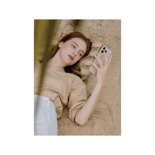 Uniq Coehl Meadow Case for iPhone 14 Pro - Spring Pink