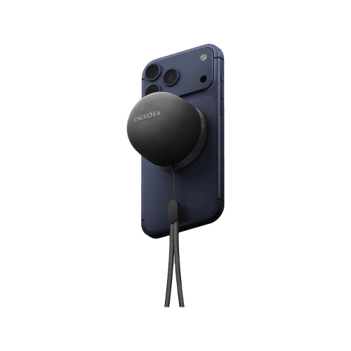 Energea MagAudio Go Portable Magsafe Speaker With Lanyard - Gunmetal