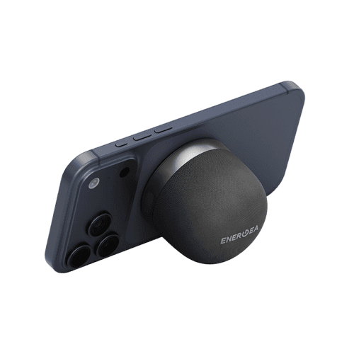 Energea MagAudio Go Portable Magsafe Speaker With Lanyard - Gunmetal