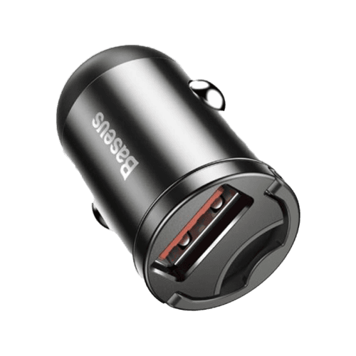 Baseus Tiny Star Mini USB-A 30W Car Charger - Grey