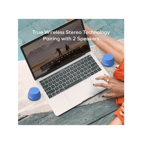 Momax One-Vibe Go Magnetic Portable True Wireless Speaker - Black