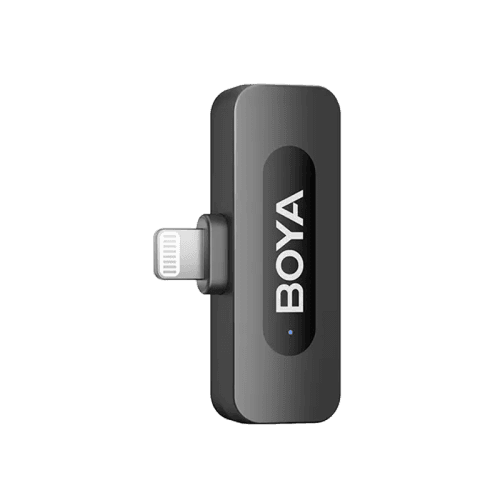 Boya BY-V3 2.4Ghz Wireless Micorphone for Lightning Device (2TX+1RX) -Black
