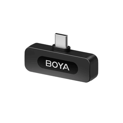 Boya BY-V20 2.4Ghz Wireless Micorphone for USB-C Device (2TX+1RX) - Black