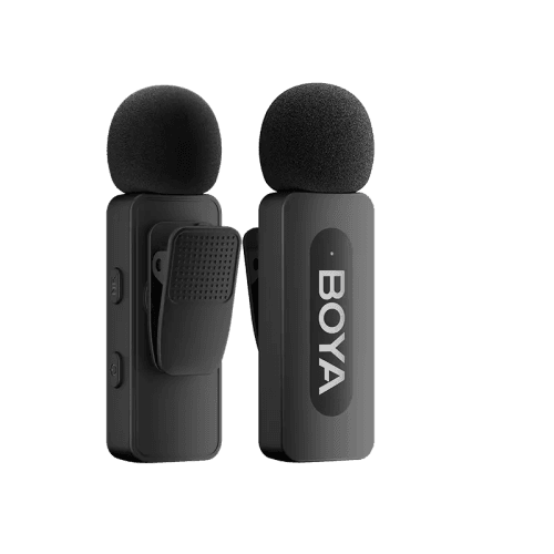 Boya BY-V30 2.4Ghz Wireless Micorphone for USB-C Device (2TX+1RX) - Black