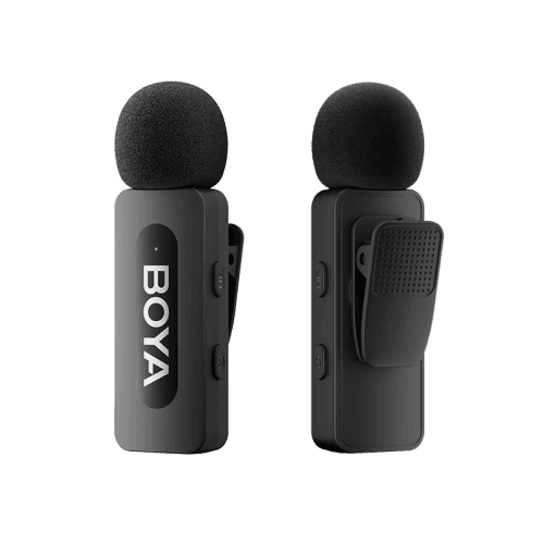 Boya BY-V10 2.4Ghz Wireless Micorphone for USB-C Device (1TX+1RX) - Black