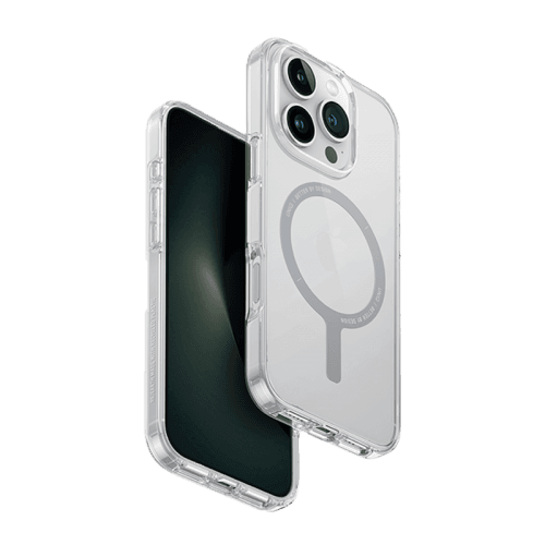 Uniq Hybrid Clario MagSafe Case for iPhone 16 Pro - Lucent Clear