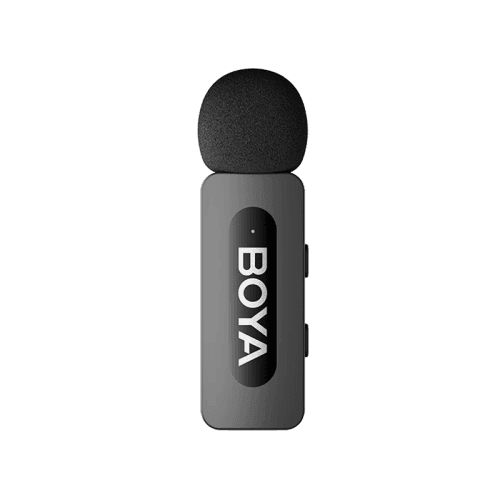 Boya BY-V1 2.4Ghz Wireless Micorphone for Lightning Device (1TX+1RX) -Black