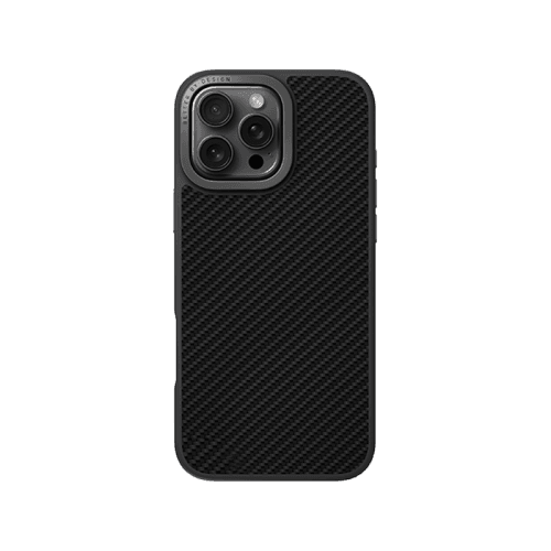Uniq Hybrid Keva Max MagSafe Case with Camera Stand for iPhone 16 Pro – Carbon Black