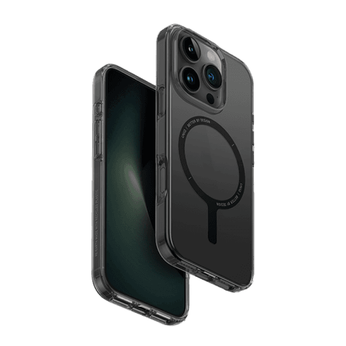 Uniq Hybrid Clario MagSafe Case for iPhone 16 Pro Max – Smoke