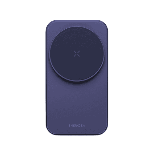 Energea MagTrio2 3 in 1 Foldable Magnetic Fast Wireless Charger - Indigo Blue