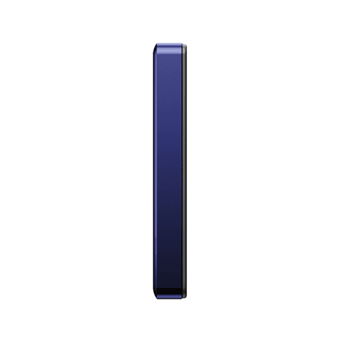 Energea AluPac Ultra Light Aluminum MagSafe 10000mAh Power Bank - Indigo Blue