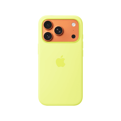 Apple Silicone MagSafe Case for iPhone 17 Pro Max - Neon Yellow