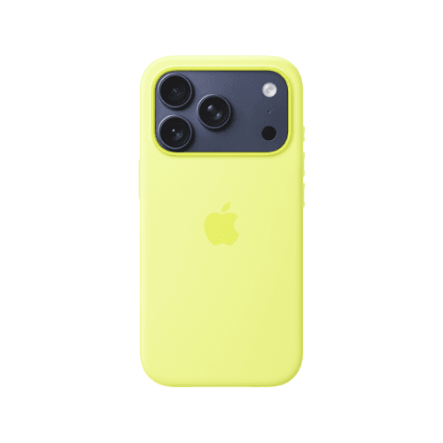 Apple Silicone MagSafe Case for iPhone 17 Pro Max - Neon Yellow