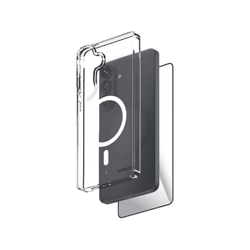 Smart Premium Ultraguard Bundle Case + Screen protector for Galaxy S26 Plus - Clear