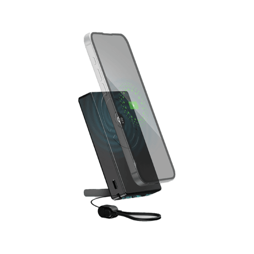 Smart MagCool Qi2 45W 10000mAh Wireless Power Bank - Black