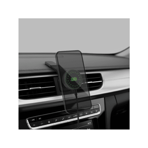 Smart AirDuo Qi2 25W Wireless Charging Holder (Desktop + Car) - Black