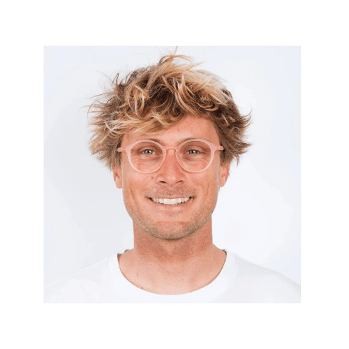 Barner Le Marais Man Screen Glasses - Dusty Pink