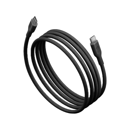 Energea Flow 480mbps USB-C to USB-C 60W Cable 1.5M - Black
