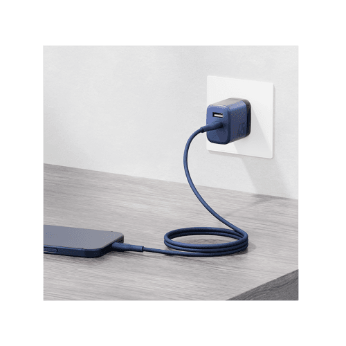 Energea Flow 480mbps USB-C to USB-C 60W Cable 1.5M - Black