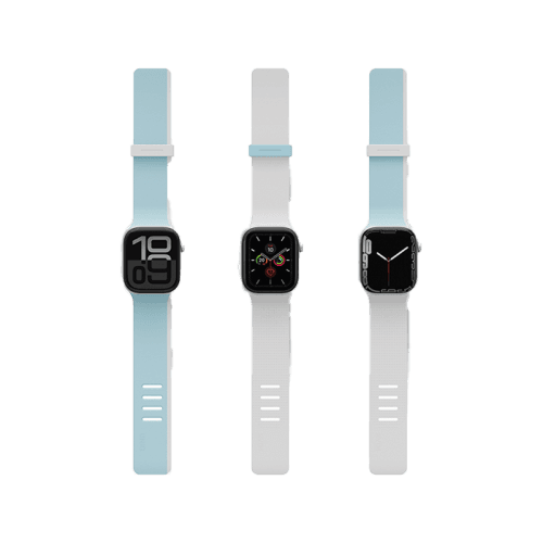 Uniq Revix IV Reversible Magnetic Strap For Apple Watch 42/41/40mm - Soft Cloud/ White