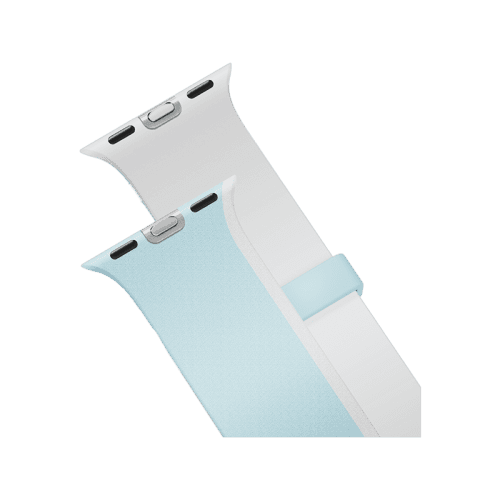 Uniq Revix IV Reversible Magnetic Strap For Apple Watch 42/41/40mm - Soft Cloud/ White