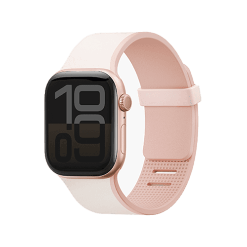 Uniq Revix IV Reversible Magnetic Strap For Apple Watch 42/41/40mm - Petal Pink/ Misty Rose