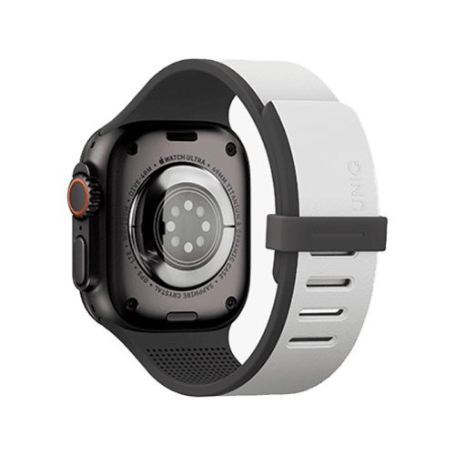 Uniq Revix IV Reversible Magnetic Strap For Apple Watch 49/46/45/44mm - Mist Grey/ Black
