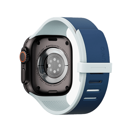 Uniq Revix IV Reversible Magnetic Strap For Apple Watch 49/46/45/44mm - Marine Blue/ Pale Aqua