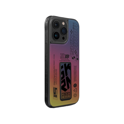 SkinArma Kira Kobai MagSafe + Grip-Stand Case for iPhone 15 Pro - Hologram