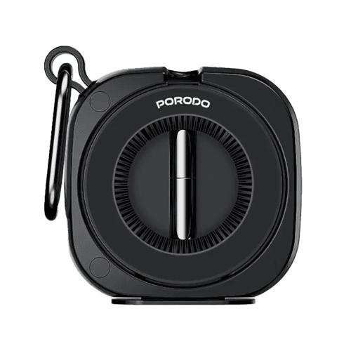 Porodo Loop Adjustable Travel Mount Magnetic Phone Holder - Black