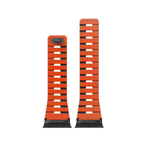 SkinArma Gemini Magnetic Watch Strap for Apple Watch 49/46/45MM - Black Orange