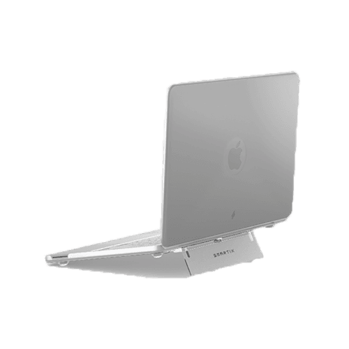 Smart Ultraguard Frosted Transparent Shell with Stand for Macbook Neo 13" (2026)