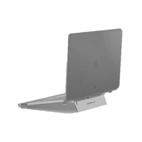 Smart Ultraguard Frosted Transparent Shell with Stand for Macbook Neo 13" (2026)