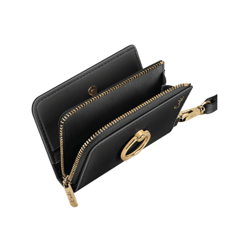 Uniq Coehl Mirelle Magnetic Wallet with Wrist Strap- Ebony