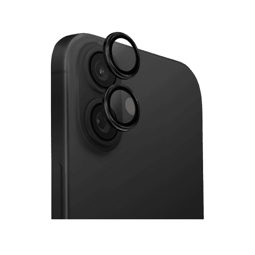 Uniq Optix Camera Lens Protector for iPhone 16 & 16 Plus – Midnight Black