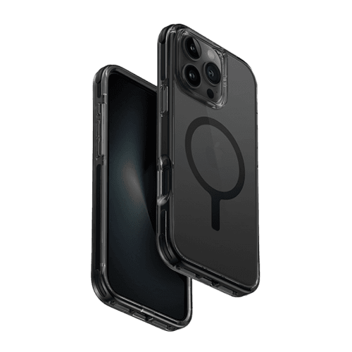 Uniq Hybrid Combat MagSafe Case for iPhone 16 Pro Max – Carbon Black