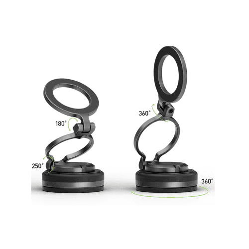 Energea Magmount Flex Quad Axis Magsafe (Dashboard / Windscreen) Phone Holder - Gunmetal