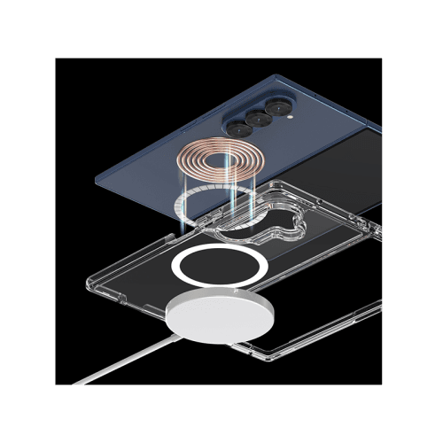 Araree Duple Magsafe Case For Samsung Galaxy Z Fold 7 - Clear