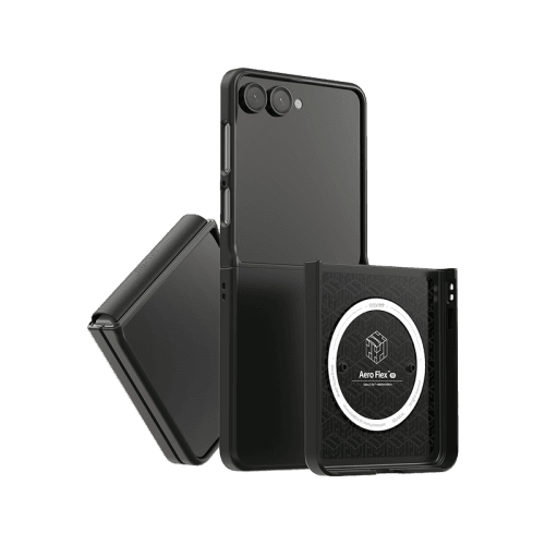 Araree Aero Flex Magsafe Case With Dual Layer Protection For Samsung Galaxy Z Flip 7 - Black