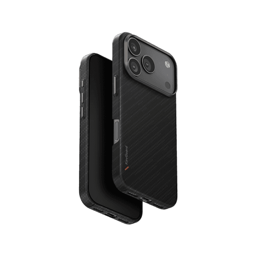 Uniq Hybrid Keva Edge MagSafe Case for iPhone 17 Pro - Carbon Black