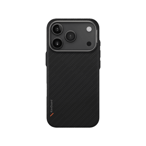 Uniq Hybrid Keva Edge MagSafe Case for iPhone 17 Pro - Carbon Black