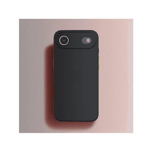 Goui Magnetic Case With Magnetic Bars for iPhone Air + Magnetic Strap  - Black Stone
