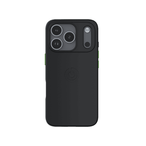 Goui Magnetic Case With Magnetic Bars for iPhone 17 Pro Max+ Magnetic Strap  - Black Stone