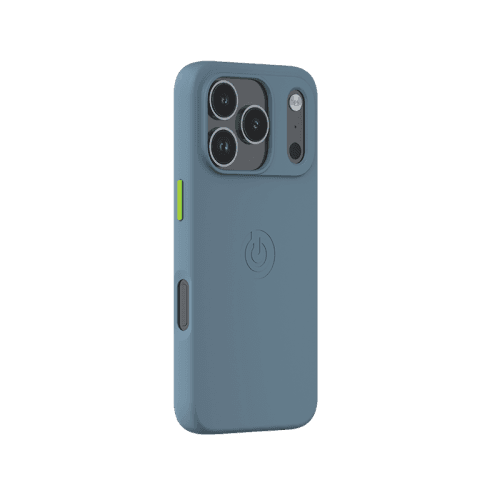 Goui Magnetic Case With Magnetic Bars for iPhone 17 Pro Max+ Magnetic Strap  - Steel Grey