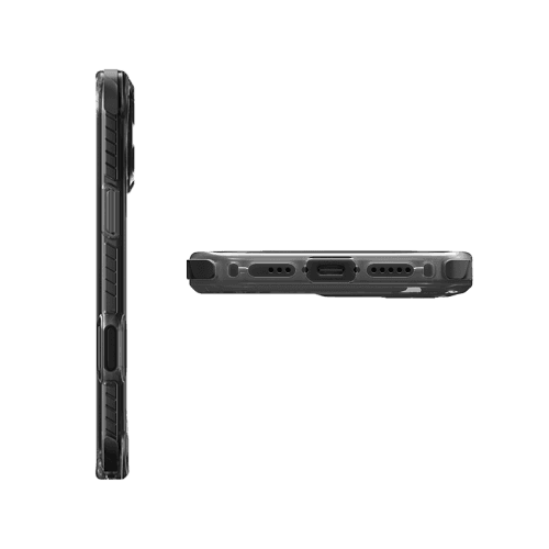 Uniq Hybrid Combat Magsafe Case for iPhone 17 - Carbon Black